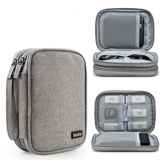 ZORBES Carrying Case for SSD Hard Drive Storage Bag Double Layer Carrying Case for Two 2.5 inch SSD Hard Drive Oxford Cloth Accessory Bag, Not Include SSD & Accessories ZORBES Carrying Case for SSD Hard Drive Storage Bag Double Layer Carrying Case for Two 2.5 inch SSD Hard Drive Oxford Cloth Accessory Bag, Not Include SSD & Accessories